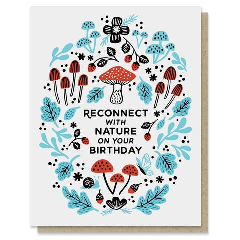Reconnect with Nature Card