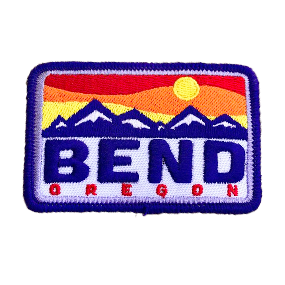 Bend Purple Rectangle Patch