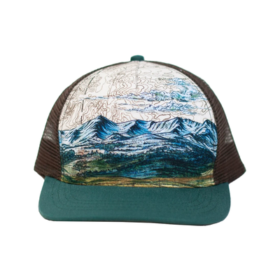 Mountain Range Trucker Hat