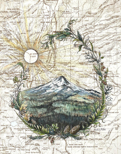 East Wy'east Print