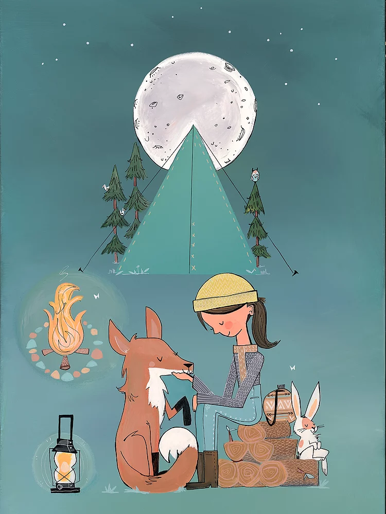 Full Moon Fox	Card