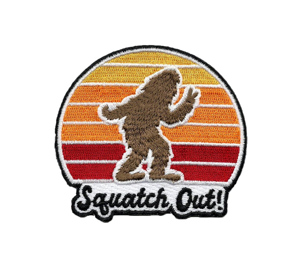 Squatch Out Sunset Patch