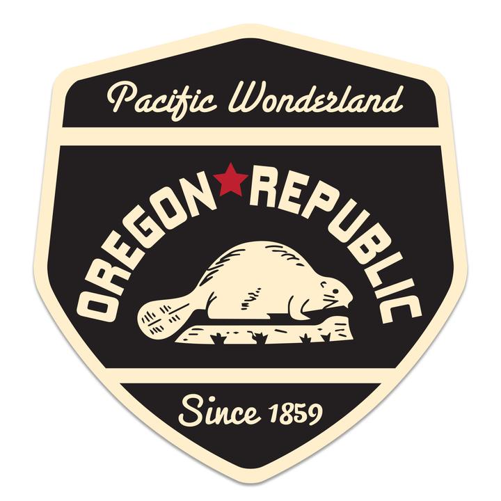 Oregon Republic Sticker