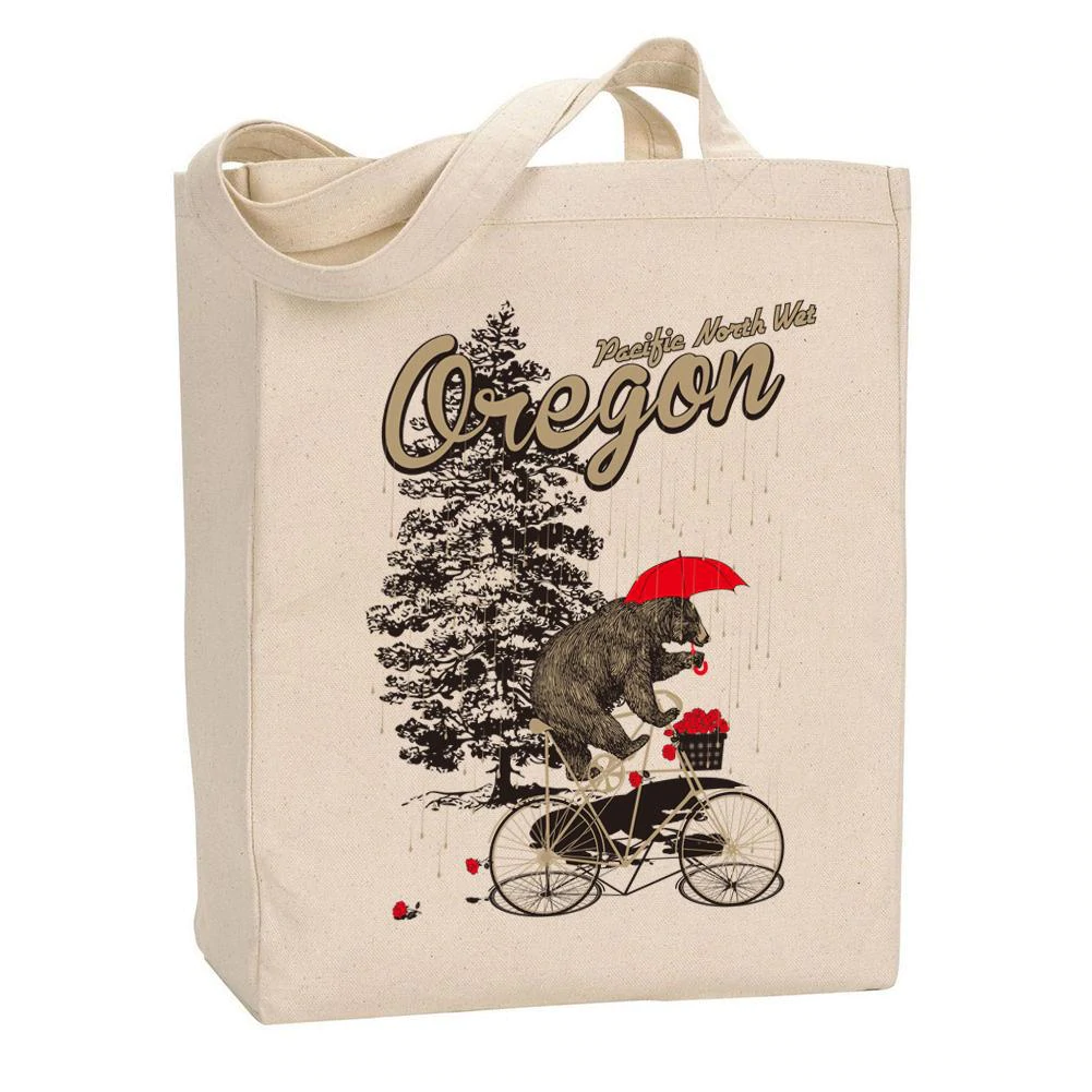 Pacific North Wet Bear Tote