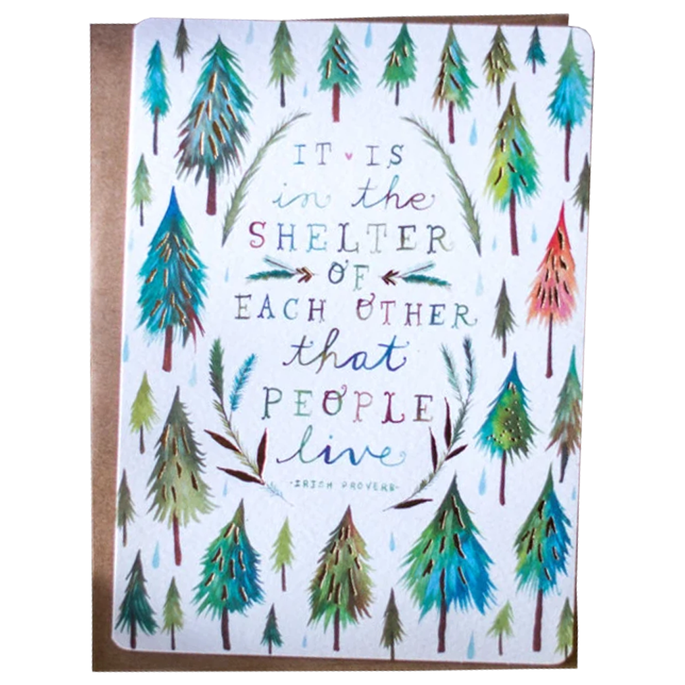 Shelter of Each Other Card