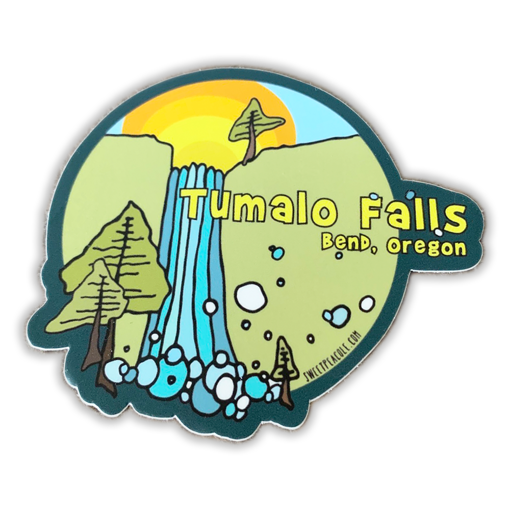 Tumalo Falls Sticker