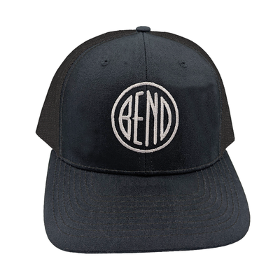 Trucker Hat Bend Logo