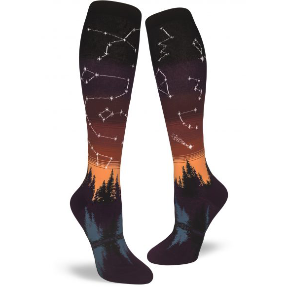 Women's Constellations Knee High Socks