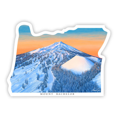 First Tracks Oregon Sticker