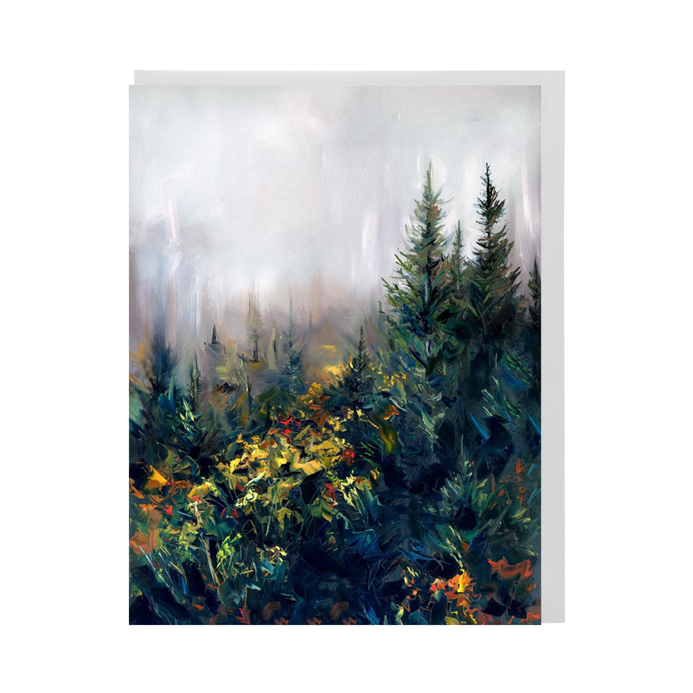 Forest Fog Card