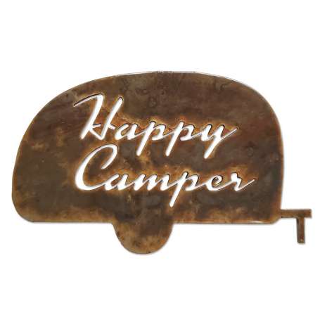 Happy Camper Steel Magnet
