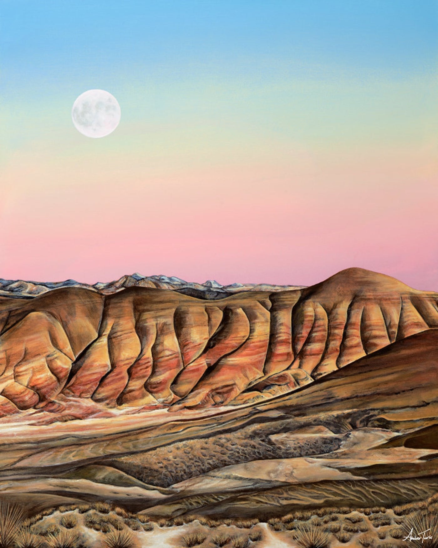 Painted Hills Print