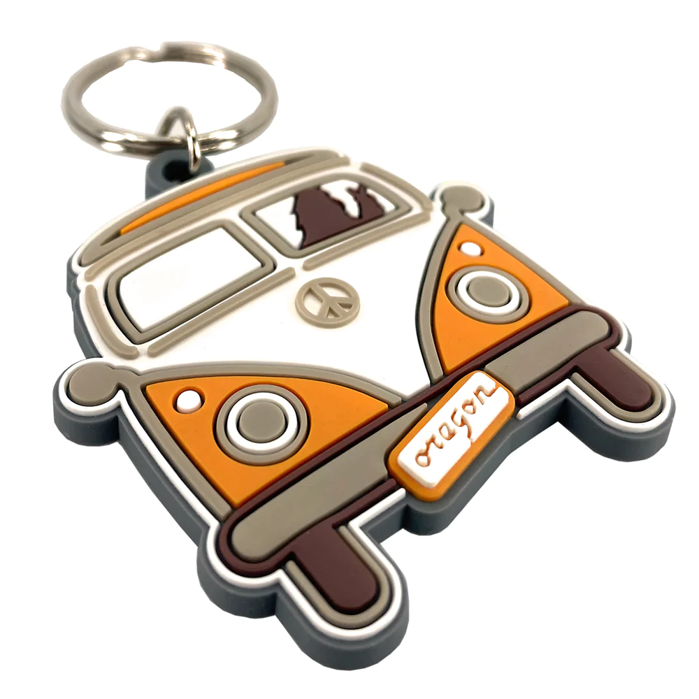 Oregon Peace Van PVC Keychain – The Bend Store