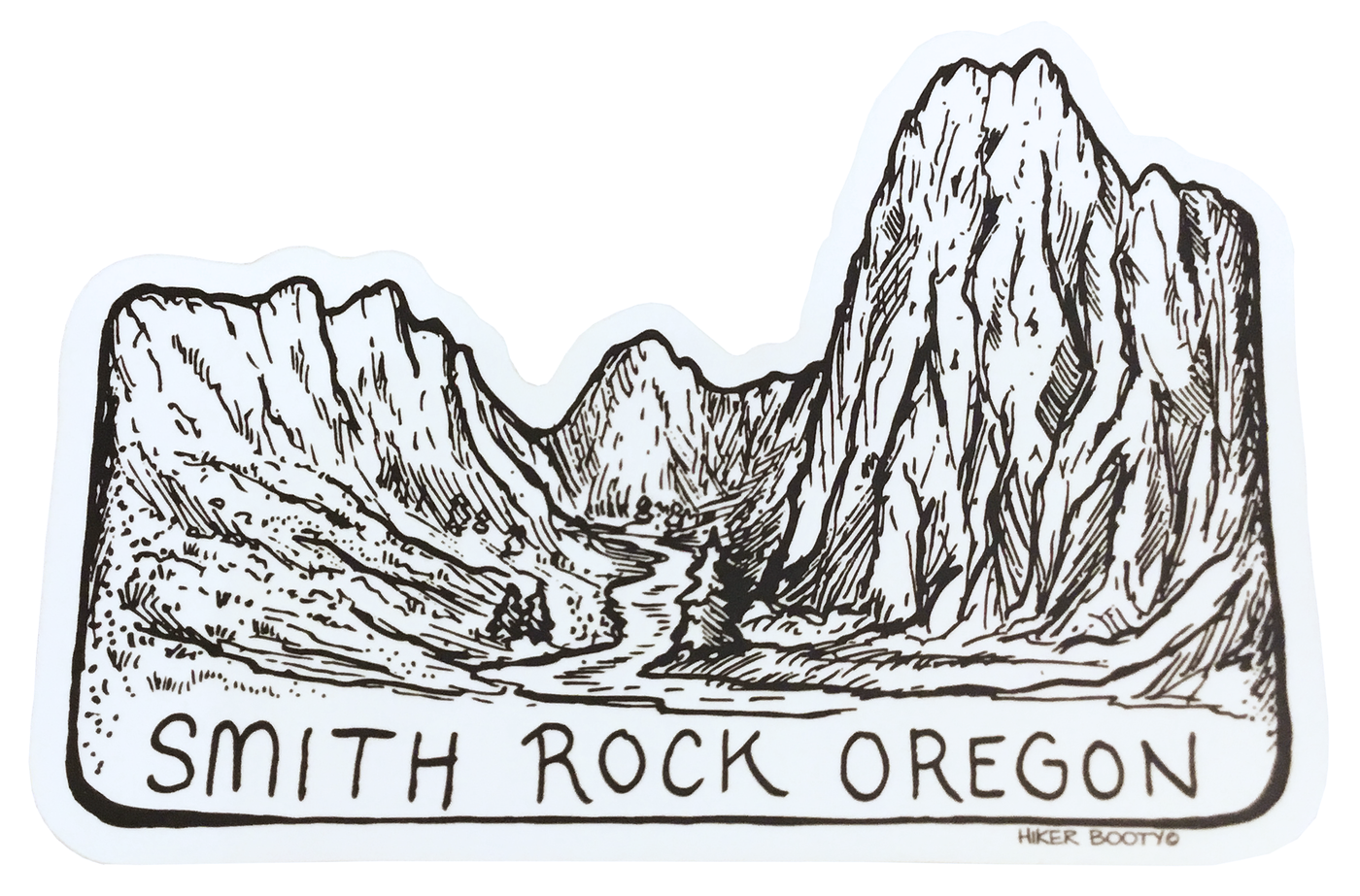 Smith Rock Sticker