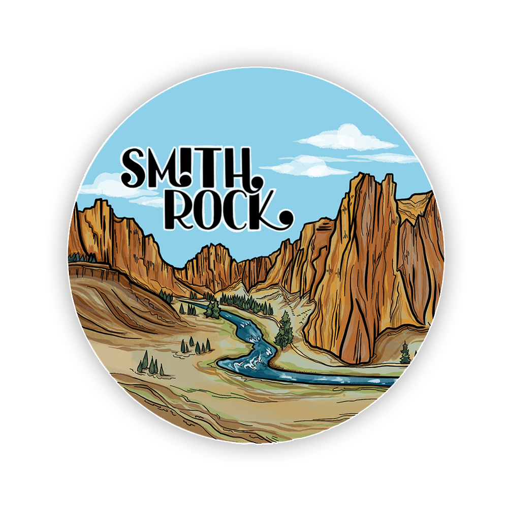 Smith Rock Sky Sticker