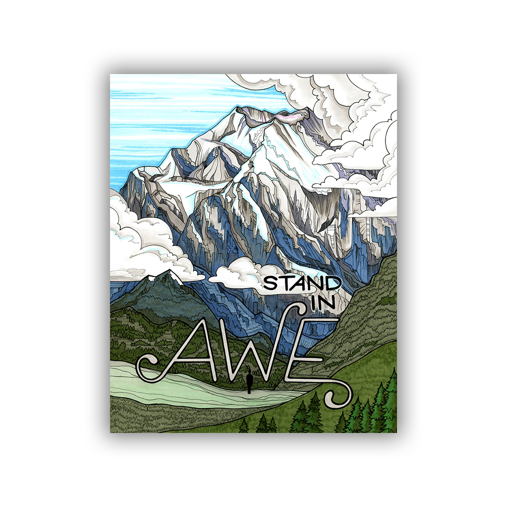 Awe Sticker