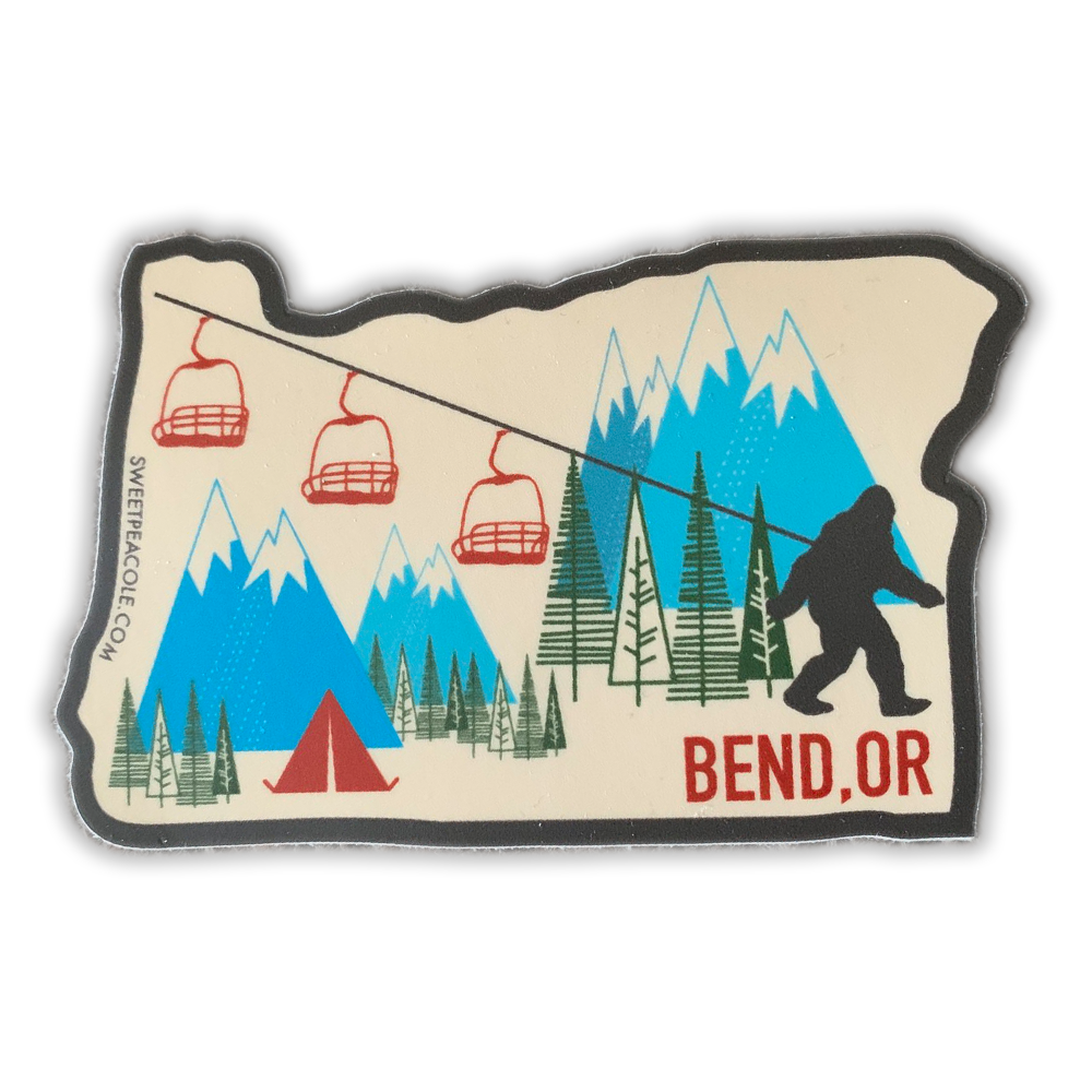 Oregon Sasquatch Sticker