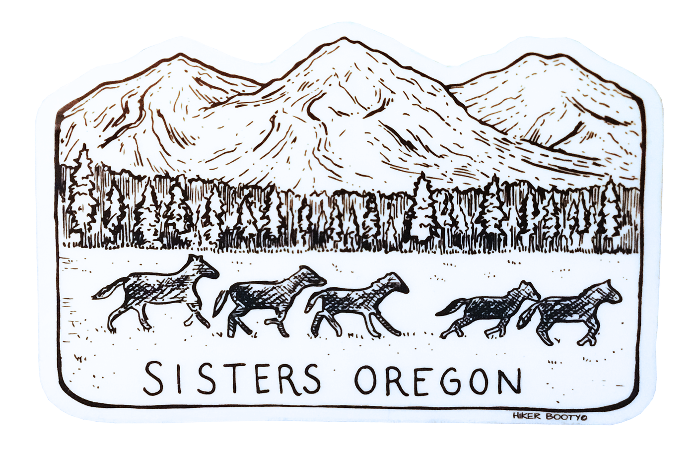 Sisters Oregon Sticker